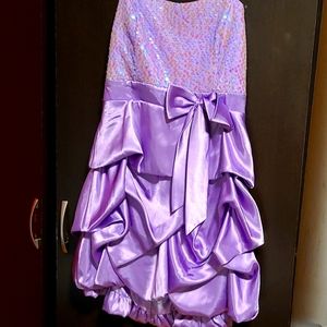 Purple dress size 12